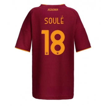 Billige Fotballdrakt AS Roma Matias Soule #18 Replika Hjemmedrakt Dame 2025-26 Kortermet